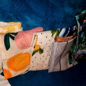 SHOWER CURTAIN BUNDLE (4) plus Sheet.